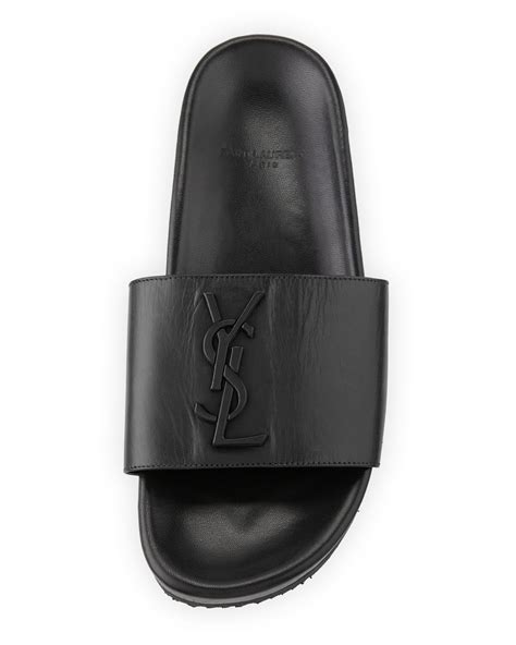 men's ysl slides|YSL joan slide.